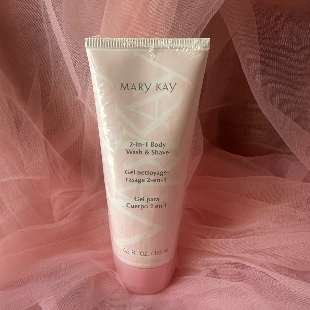 Mary Kay Pink 2-in-1 Body Wash & Shave Gel 6.5 oz.
